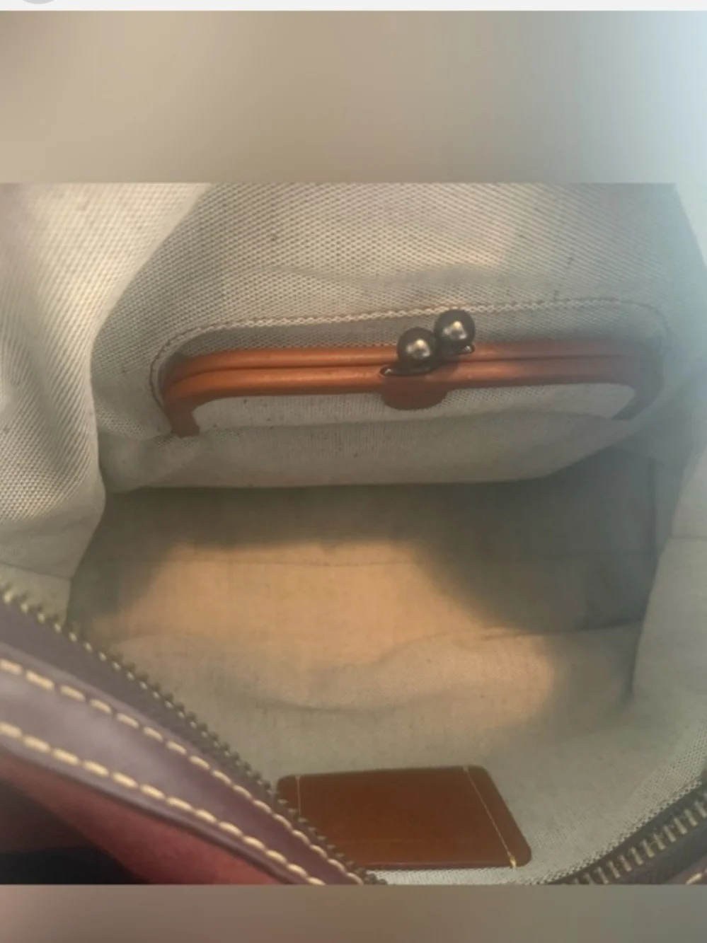 Coach 1941 Rogue 31 Pebbled Leather Satchel in Melon/oxblood
